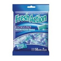 Mentos Fresh Action Gum Pouch x 50pcs